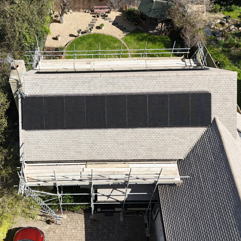On Roof Solar Installation, Warwickshire
